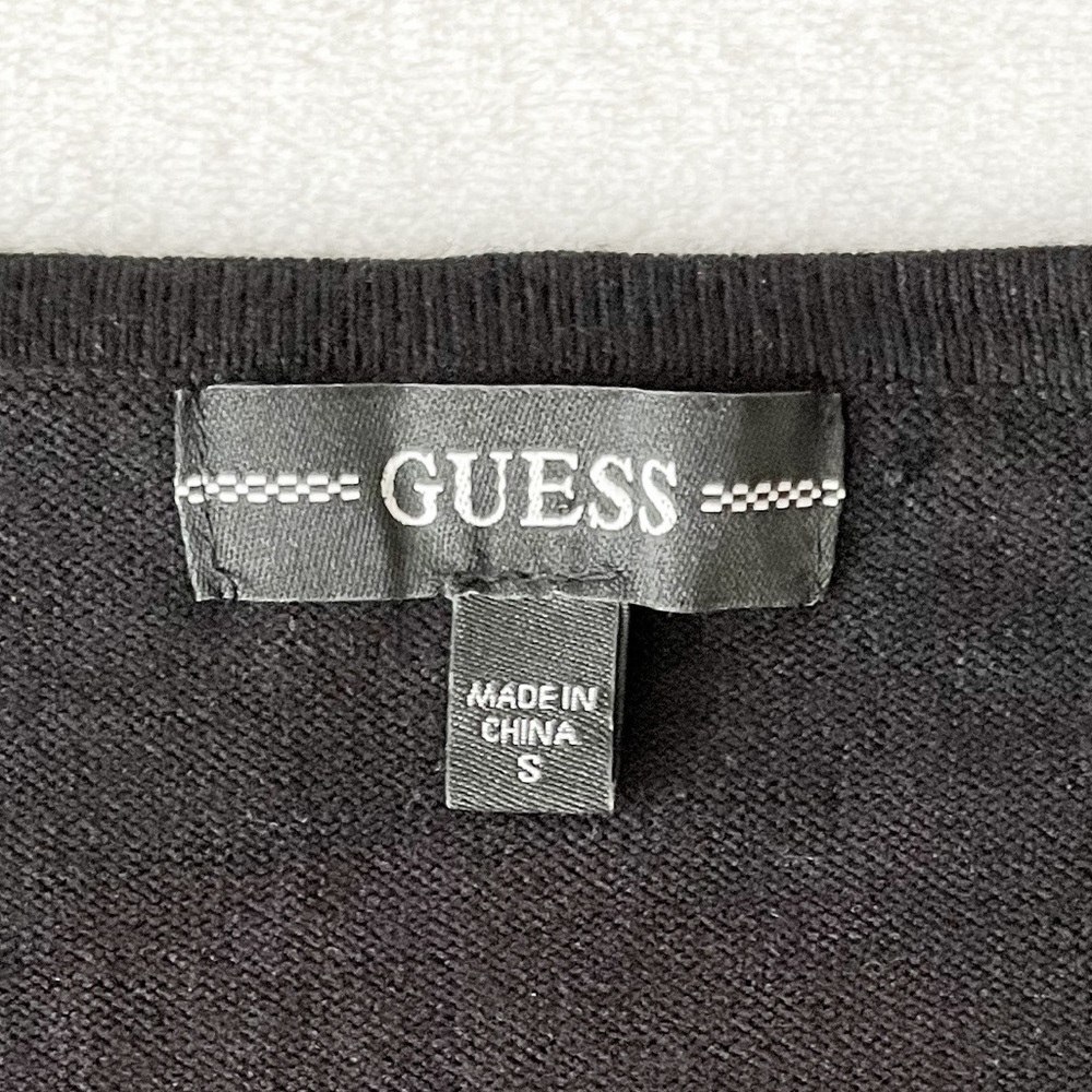 Guess Puff Sleeve Ruched Top - Picture 4 of 9